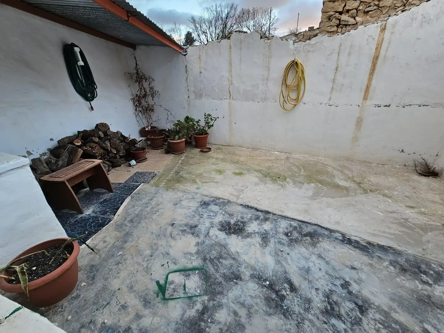 Garden of Detached homes for sale in Monóvar  / Monòver  with Air Conditioner, Heating and Storage room