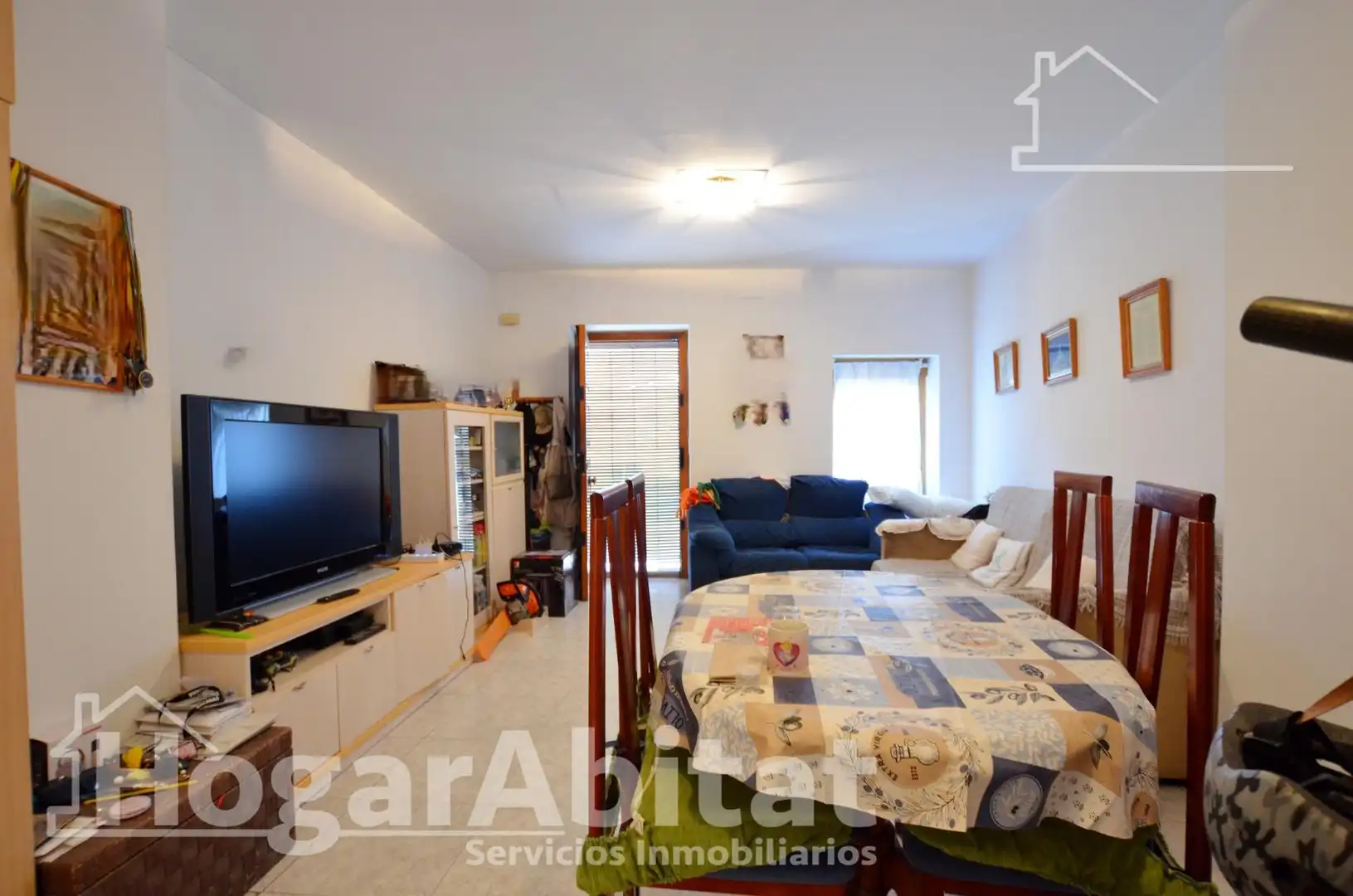 Wohnzimmer von Haus oder Chalet zum Verkauf in Oliva mit Terrasse, Abstellraum und Möbliert