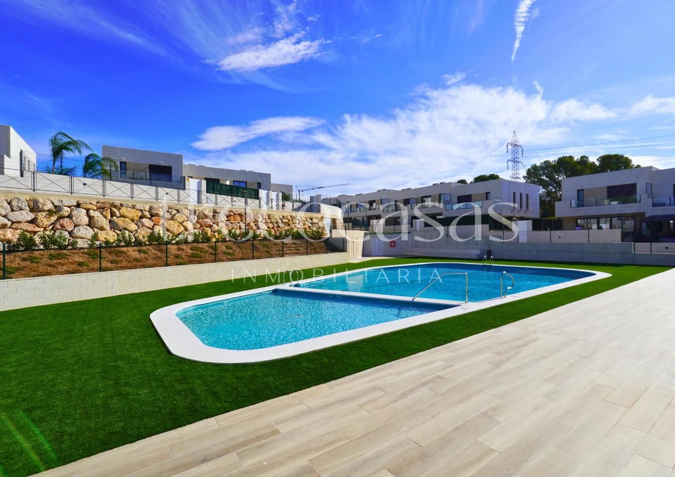 Swimming pool of House or chalet to rent in Bétera  with Private garden, Terrace and Community pool