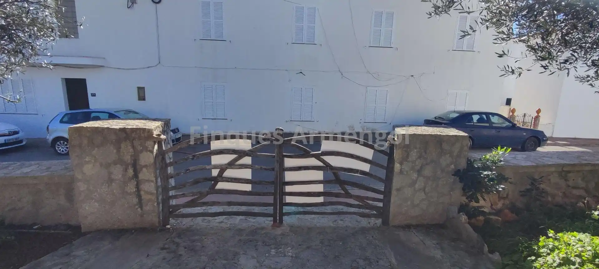 Exterior view of Houses for sale in Sant Lluís  with Private garden and Terrace