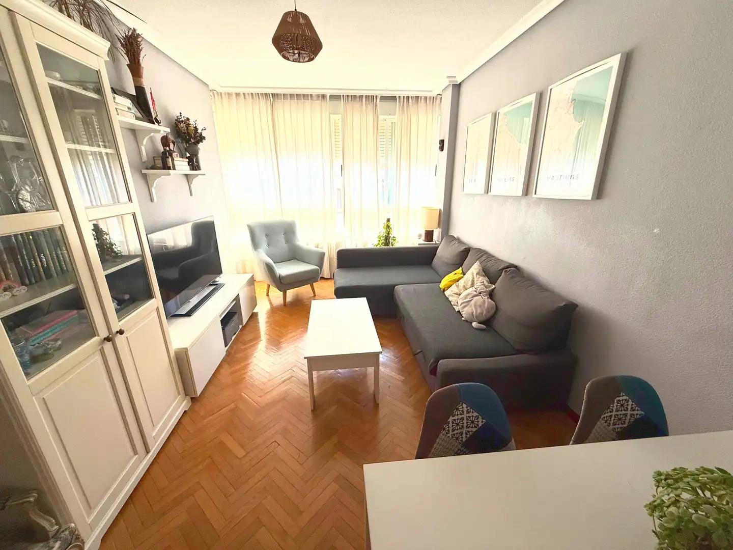 Wohnzimmer von Wohnung zum Verkauf in San Sebastián de los Reyes mit Heizung, Terrasse und Abstellraum