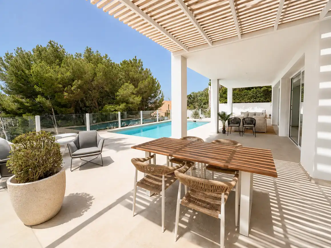 Terraza de Casa o chalet en venta en Altea con Aire acondicionado, Calefacción y Jardín privado