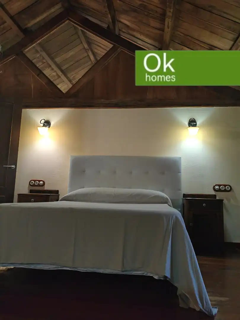 Schlafzimmer von Country house zum Verkauf in Guitiriz mit Heizung, Parkett und Abstellraum