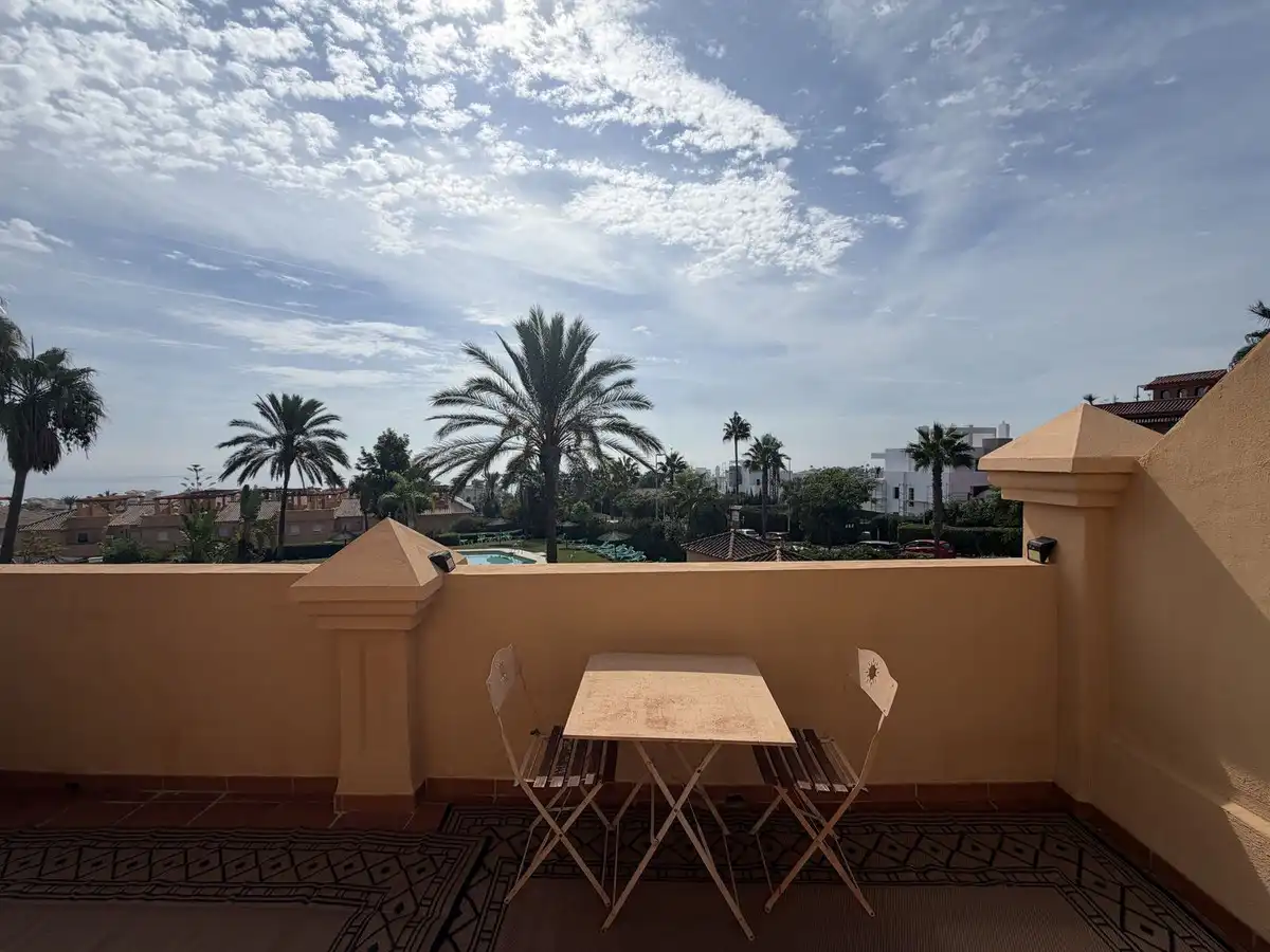 Terrassa de Casa adosada en venda en Estepona Pueblo