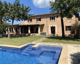 Exterior view of Country house to rent in Santa María del Camí  with Air Conditioner, Heating and Private garden