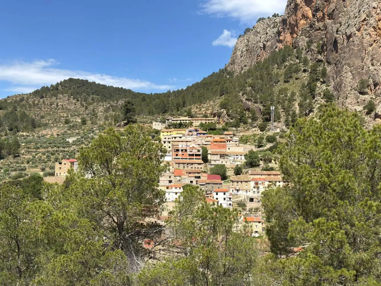 Vista exterior de Casa o xalet en venda en Ayna