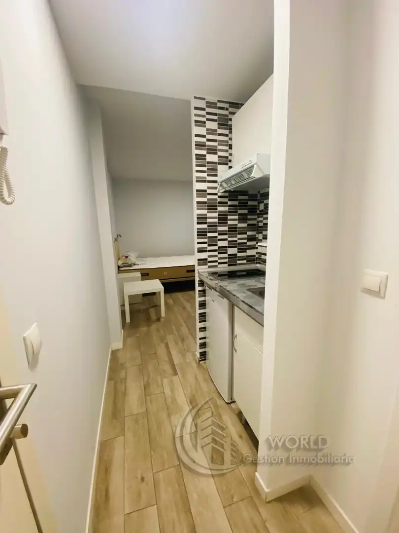 Kitchen of Study for rent in Madrid  with Air Conditioner, Heating and Furnished