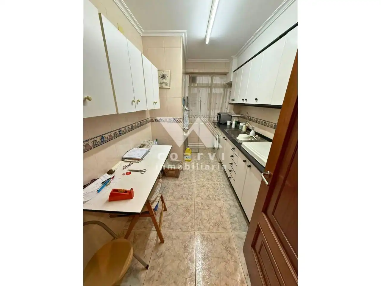 Küche von Wohnung zur Miete in Ourense Capital  mit Heizung, Terrasse und Möbliert