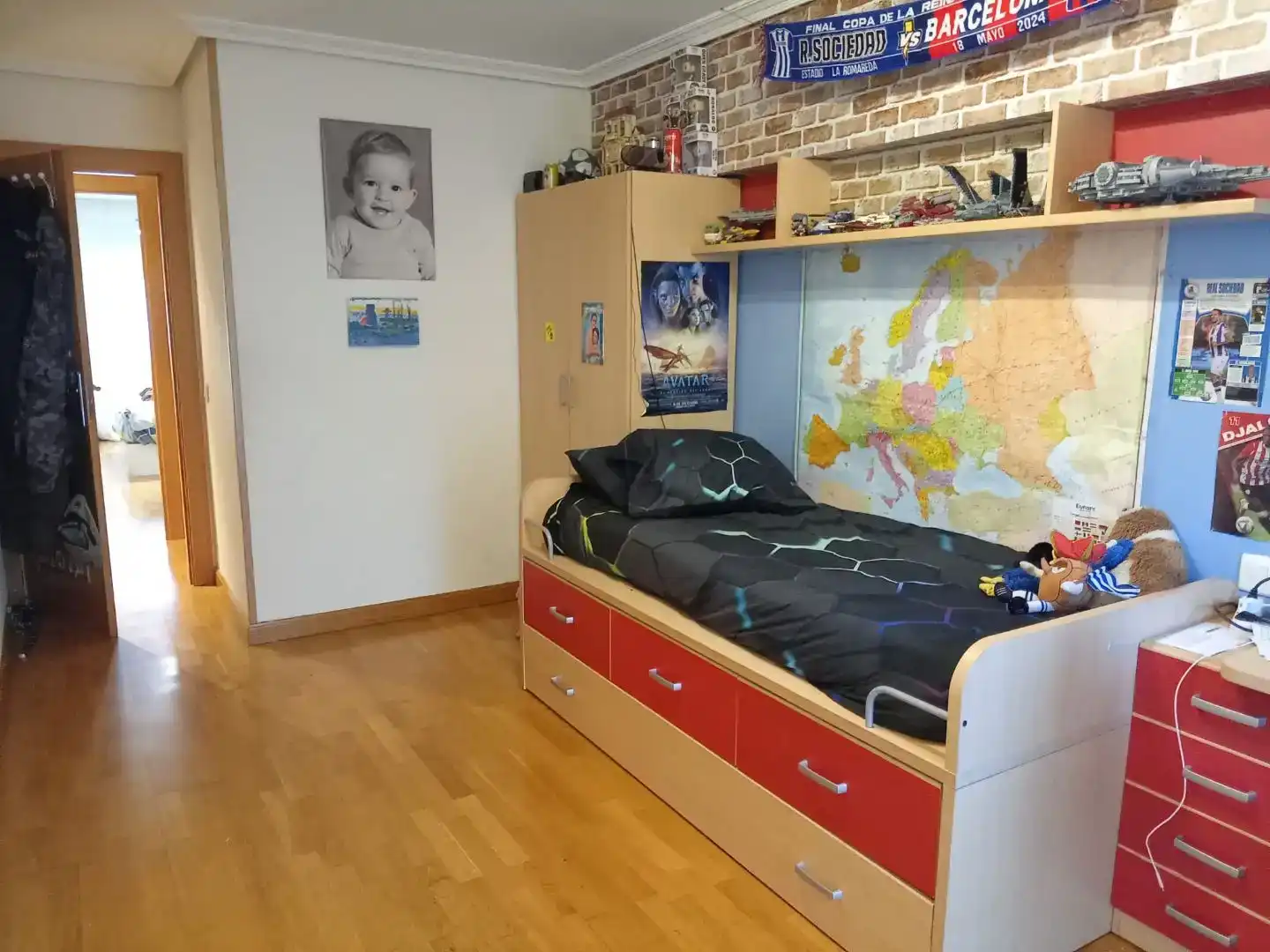 Habitación de Casa adosada en venta en Fitero con Aire acondicionado, Jardín privado y Parquet