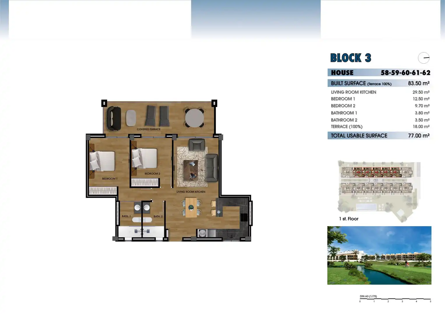 Appartement compact avec piscine à vendre à Las Lomas de Rame - Bahía Bella, imagen 50
