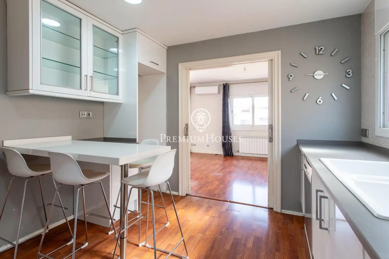 Kitchen of Attic for sale in Mataró  with Air Conditioner, Heating and Parquet flooring