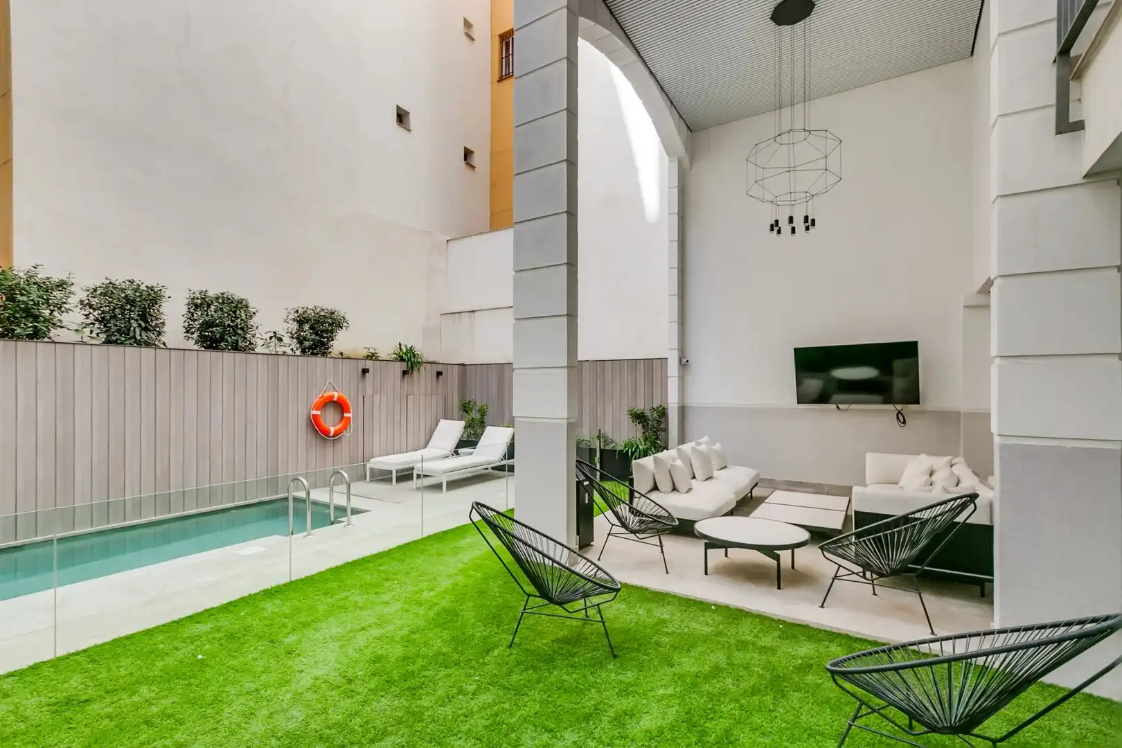 Terrace of Flat for rent in Madrid  with Air Conditioner, Heating and Storage room