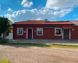 Exterior view of House or chalet for sale in Burgos Capital  with Parquet flooring, Storage room and Furnished