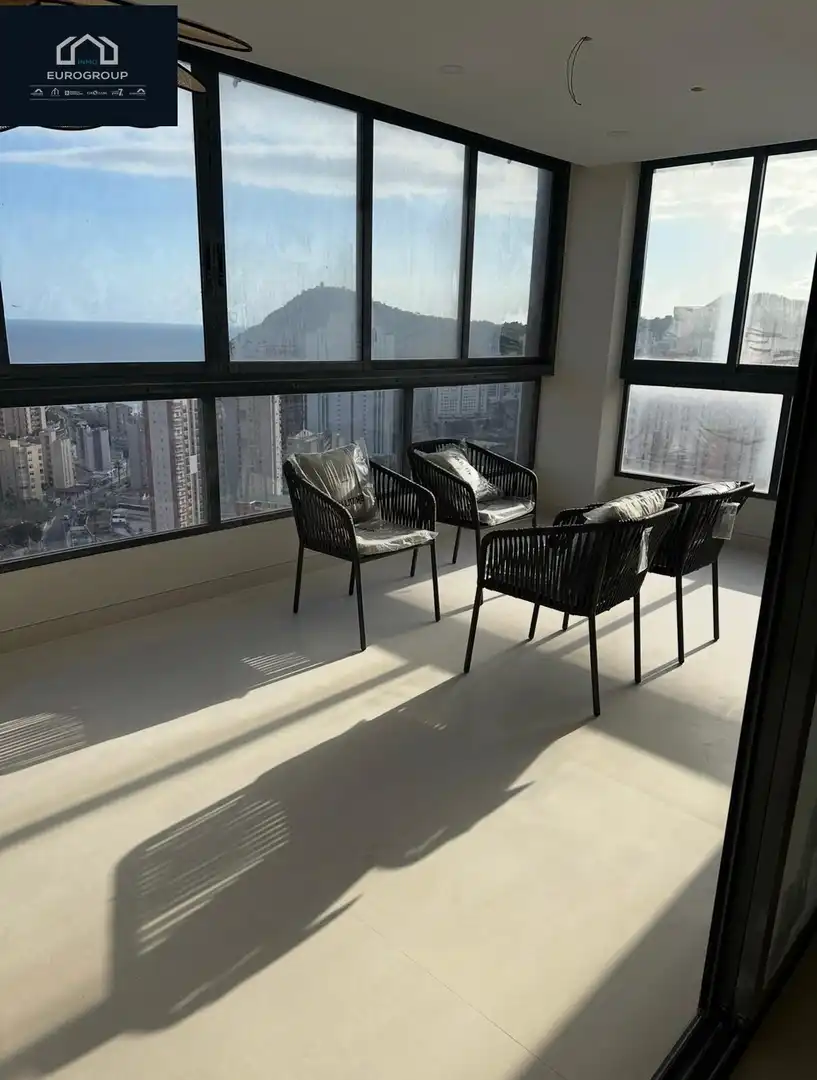 Terraza de Apartamento de alquiler en Benidorm