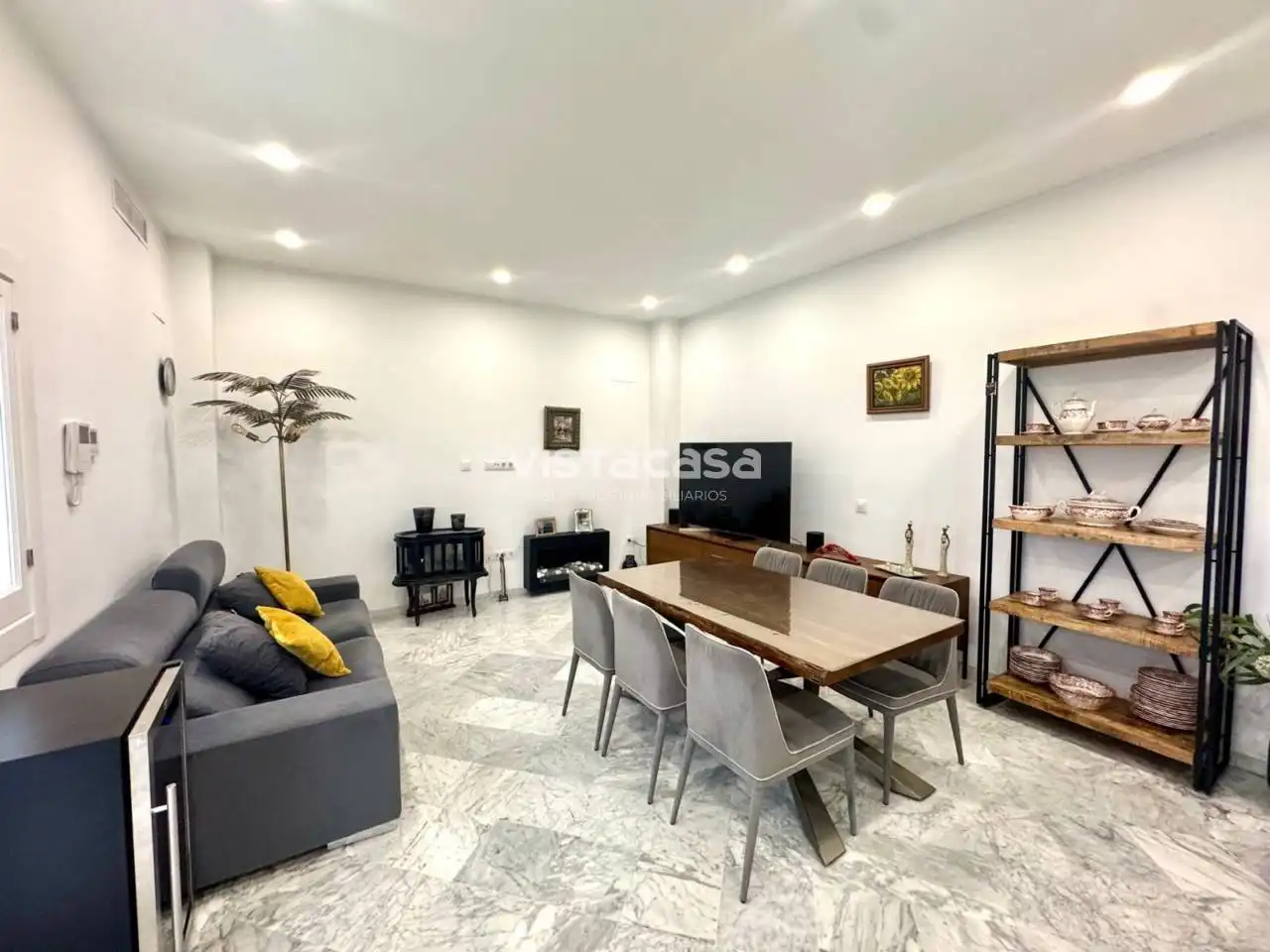 Sala d'estar de Casa o xalet en venda en Mairena del Alcor amb Aire condicionat, Calefacció i Terrassa