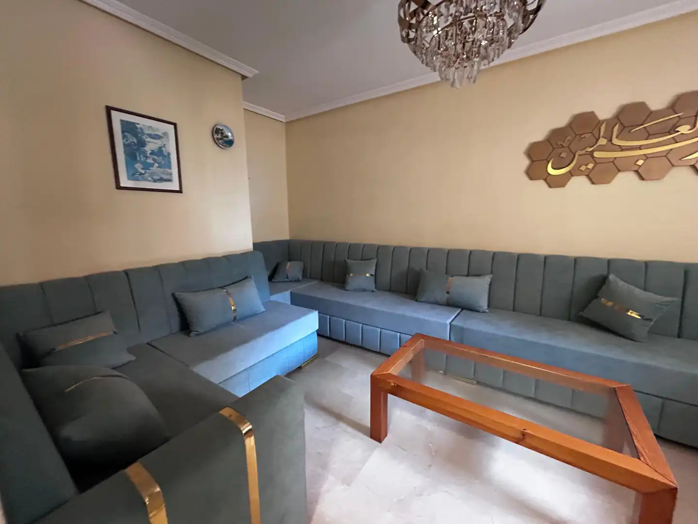 Sala d'estar de Casa adosada en venda en Cartagena amb Terrassa i Moblat