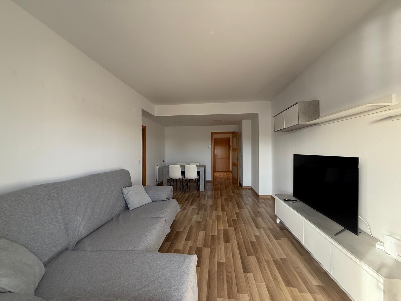 Living room of Flat for sale in Terrassa  with Heating, Terrace and Community pool