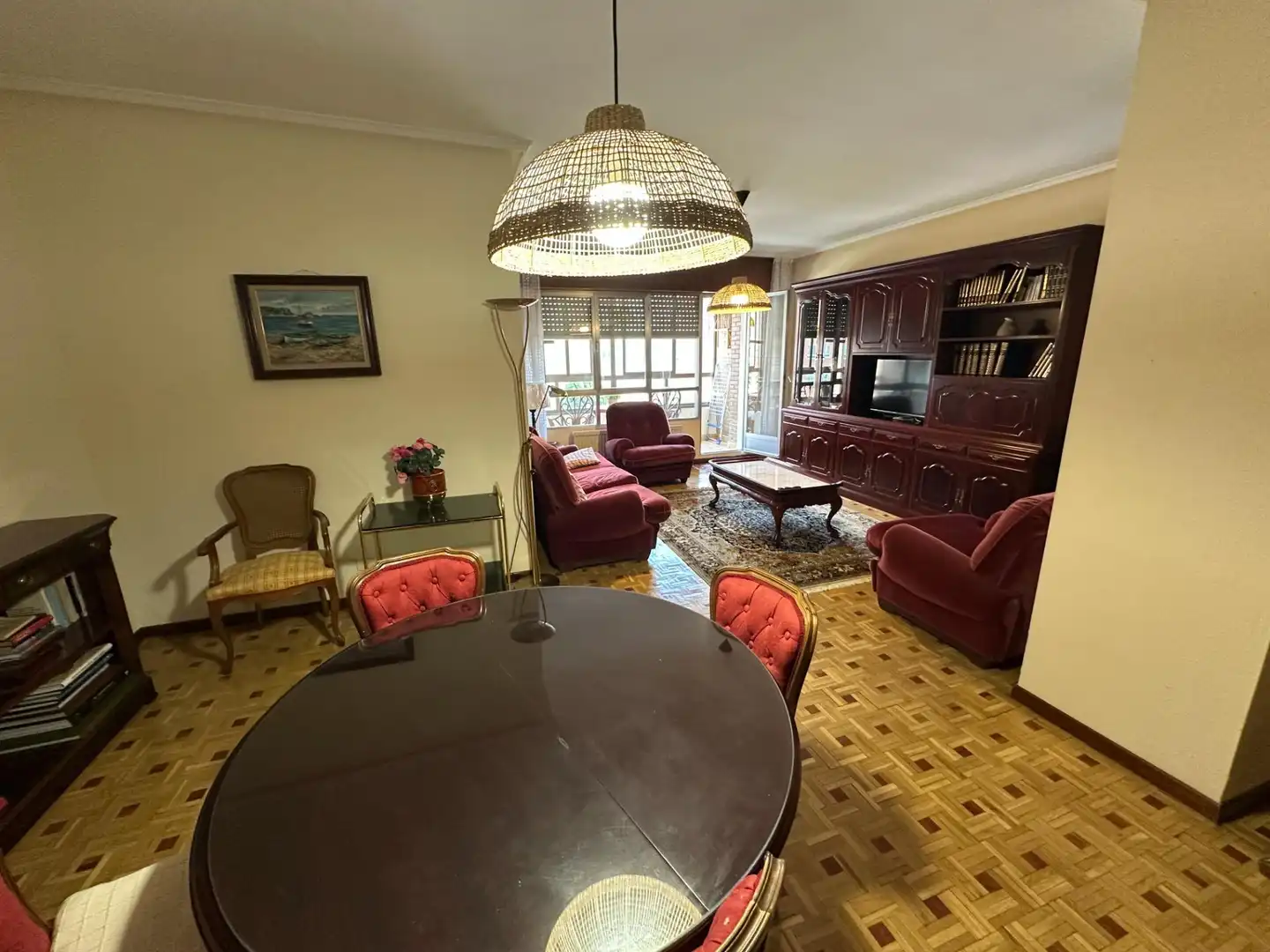 Living room of Flat for share in Burgos  with Heating and Furnished