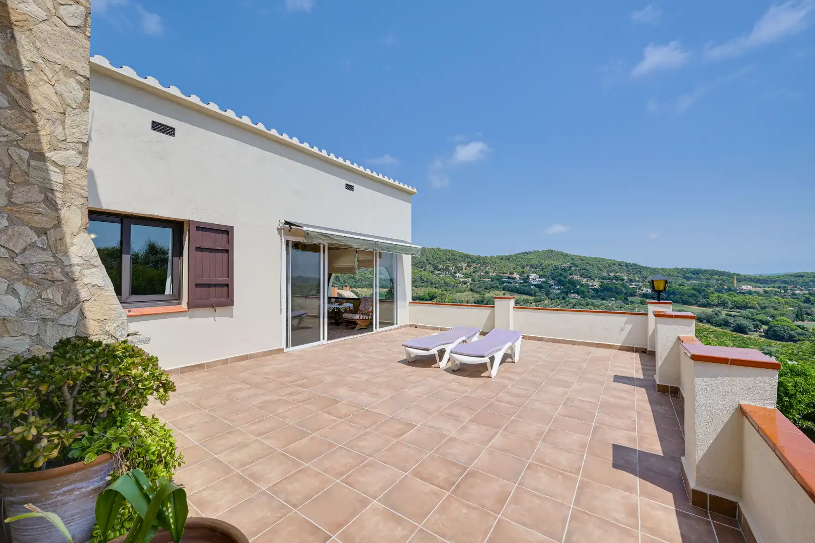Terrassa de Casa o xalet en venda en Vall-llobrega amb Aire condicionat, Calefacció i Jardí privat
