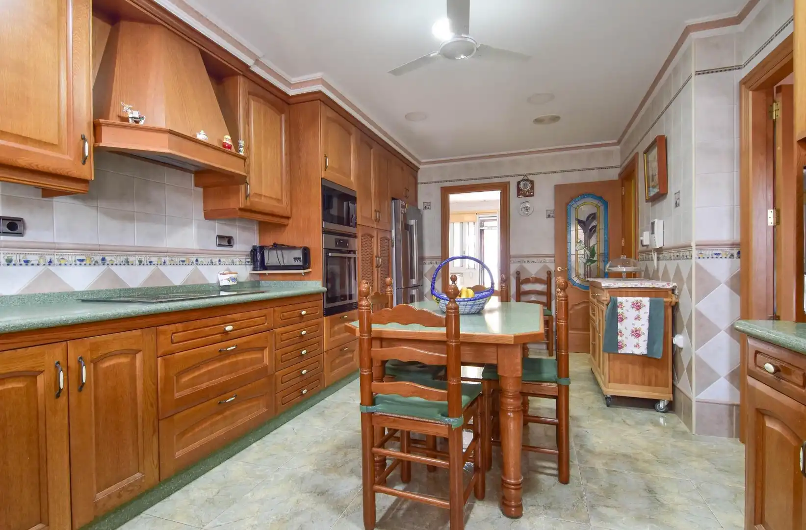 Cocina de Casa o chalet en venta en Canals con Aire acondicionado, Calefacción y Terraza