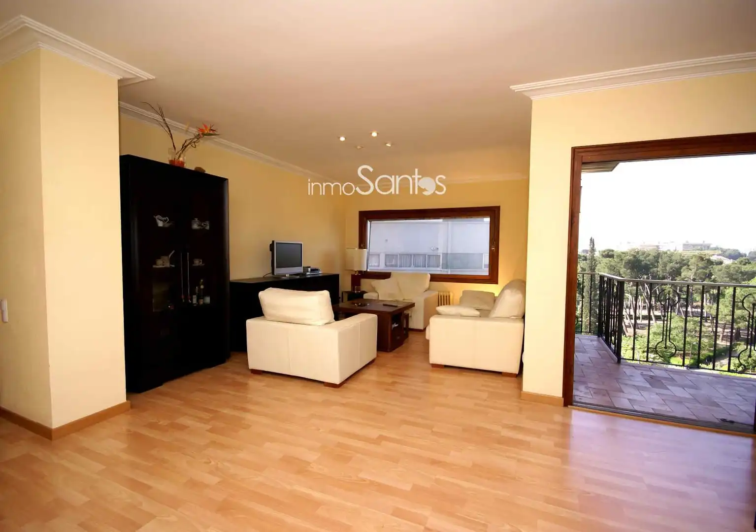 Sala de estar de Piso en venta en Figueres con Aire acondicionado, Calefacción y Terraza