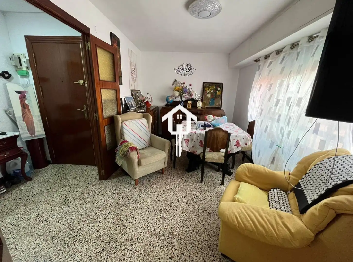 Sala d'estar de Pis en venda en Alicante / Alacant amb Aire condicionat, Traster i Balcó