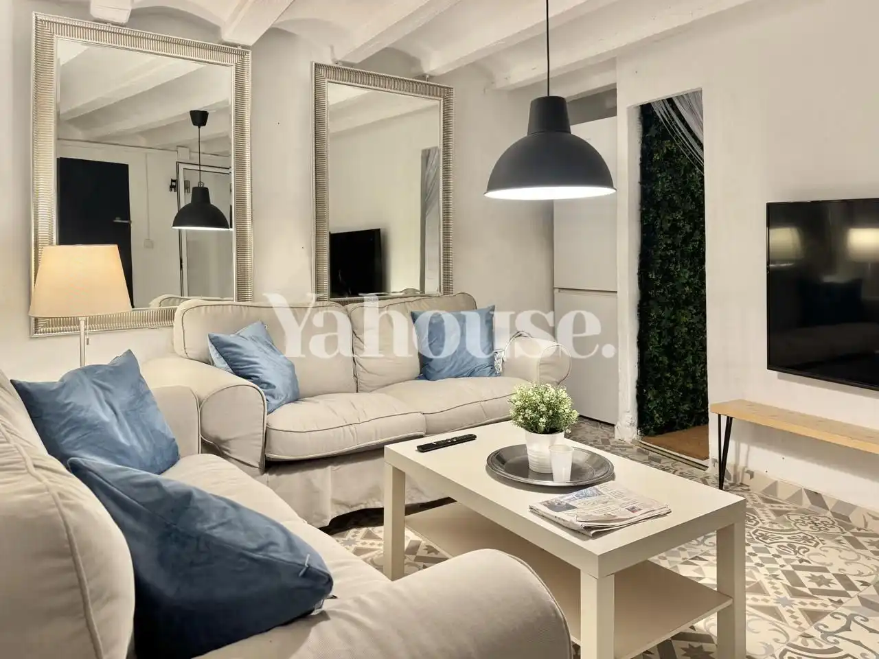 Wohnzimmer von Maisonette zum Verkauf in Barcelona