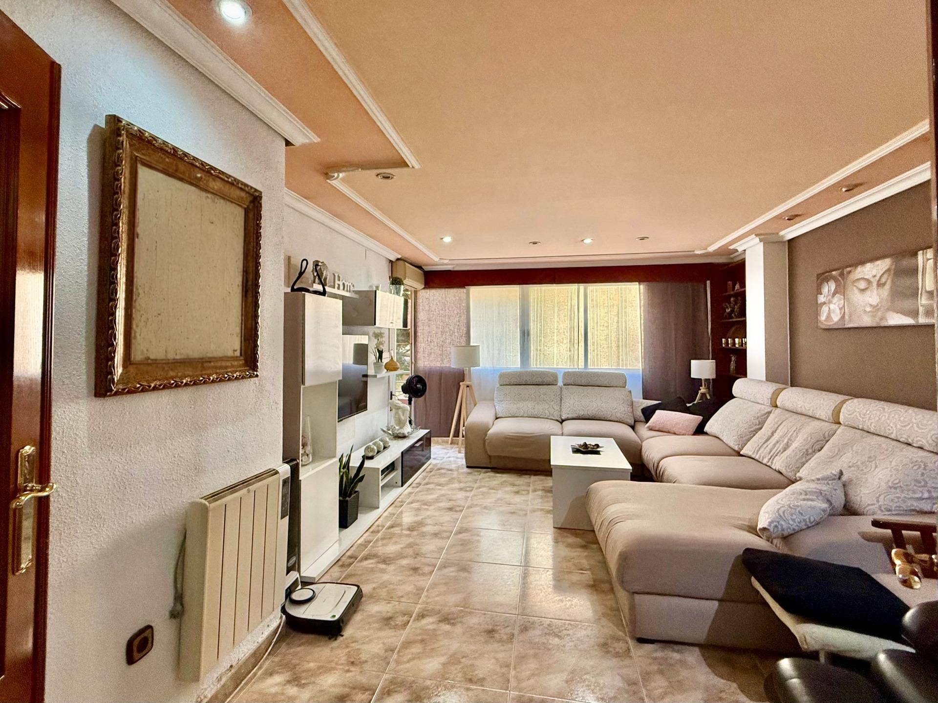 Living room of Flat for sale in  Valencia Capital  with Balcony
