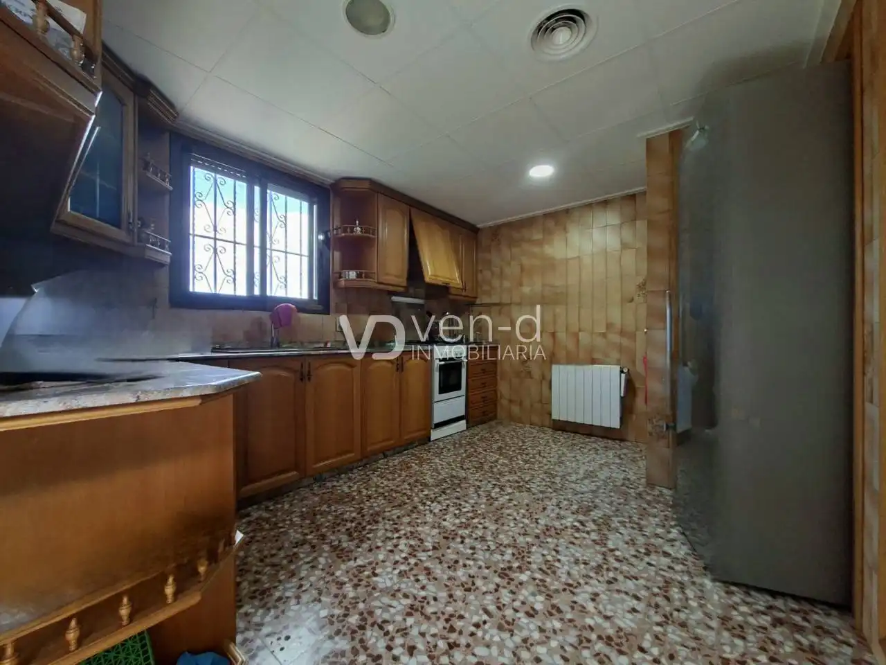 Cocina de Casa o chalet en venta en Enguera con Aire acondicionado, Calefacción y Jardín privado