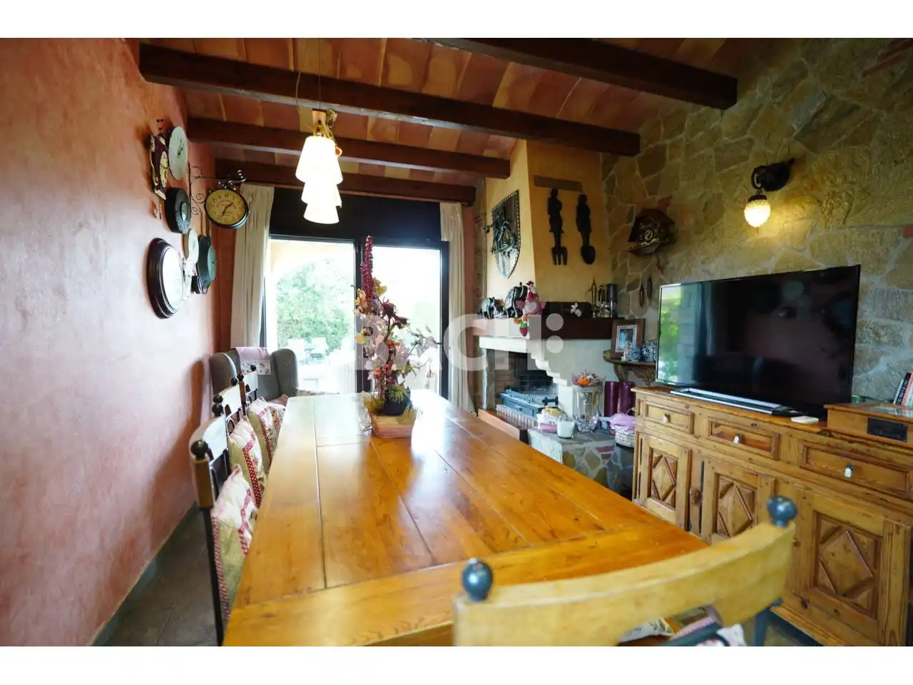 Cocina de Casa o chalet en venta en Gurb con Calefacción, Jardín privado y Terraza