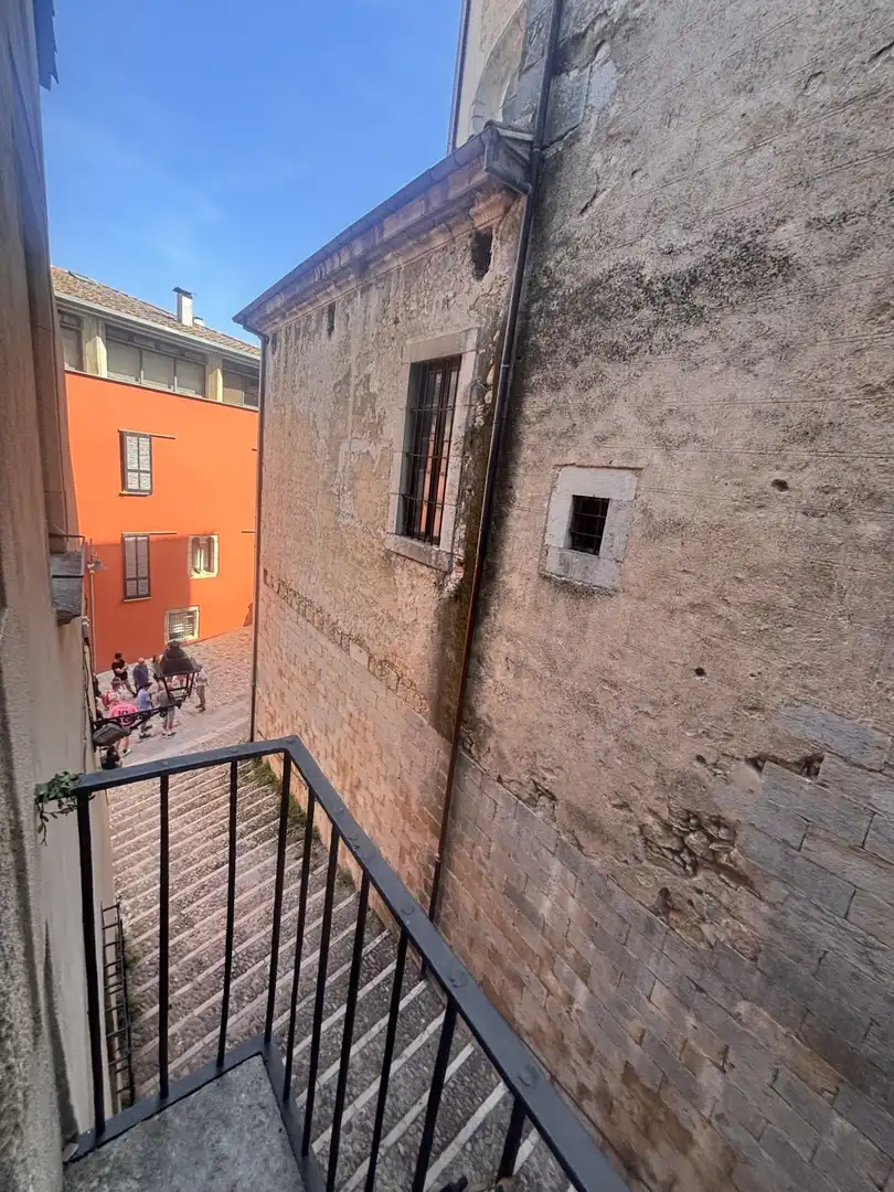 Terraza de Piso de alquiler en Girona con Balcón