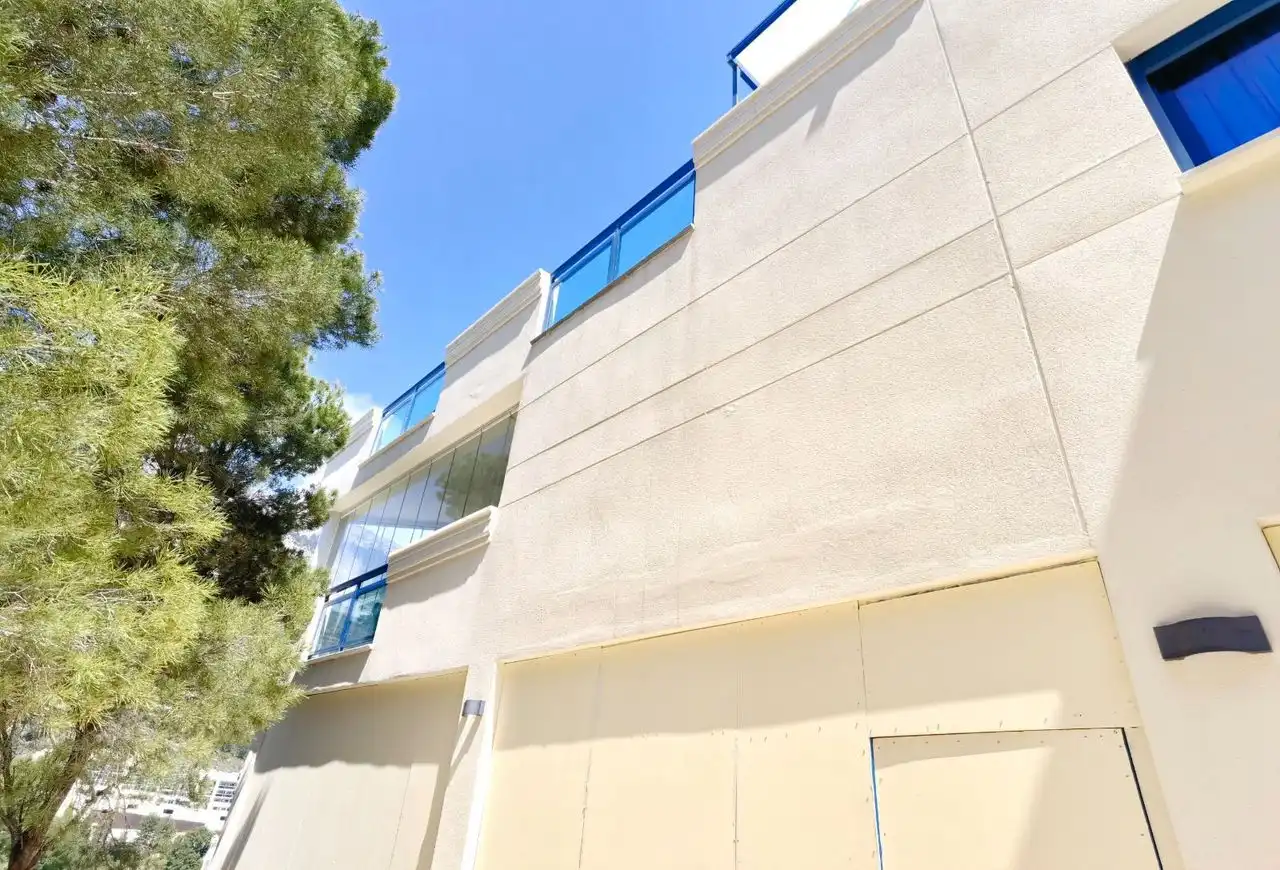 Vista exterior de Casa o chalet en venta en Altea con Aire acondicionado, Calefacción y Jardín privado