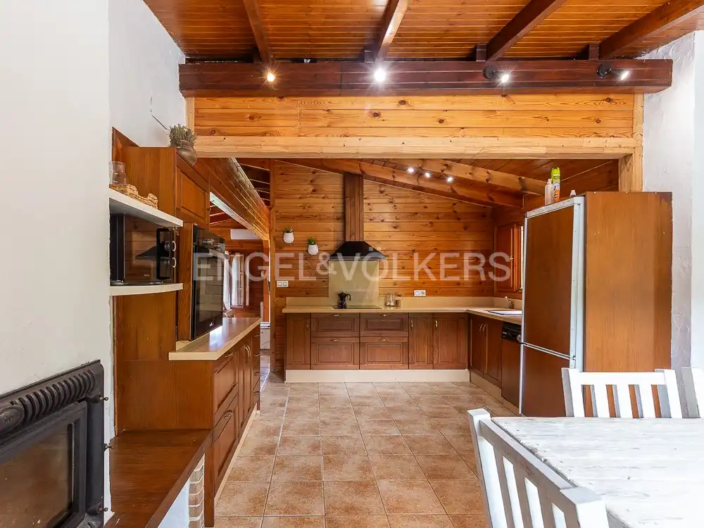 Cocina de Casa o chalet de alquiler en Torrent con Aire acondicionado, Calefacción y Jardín privado