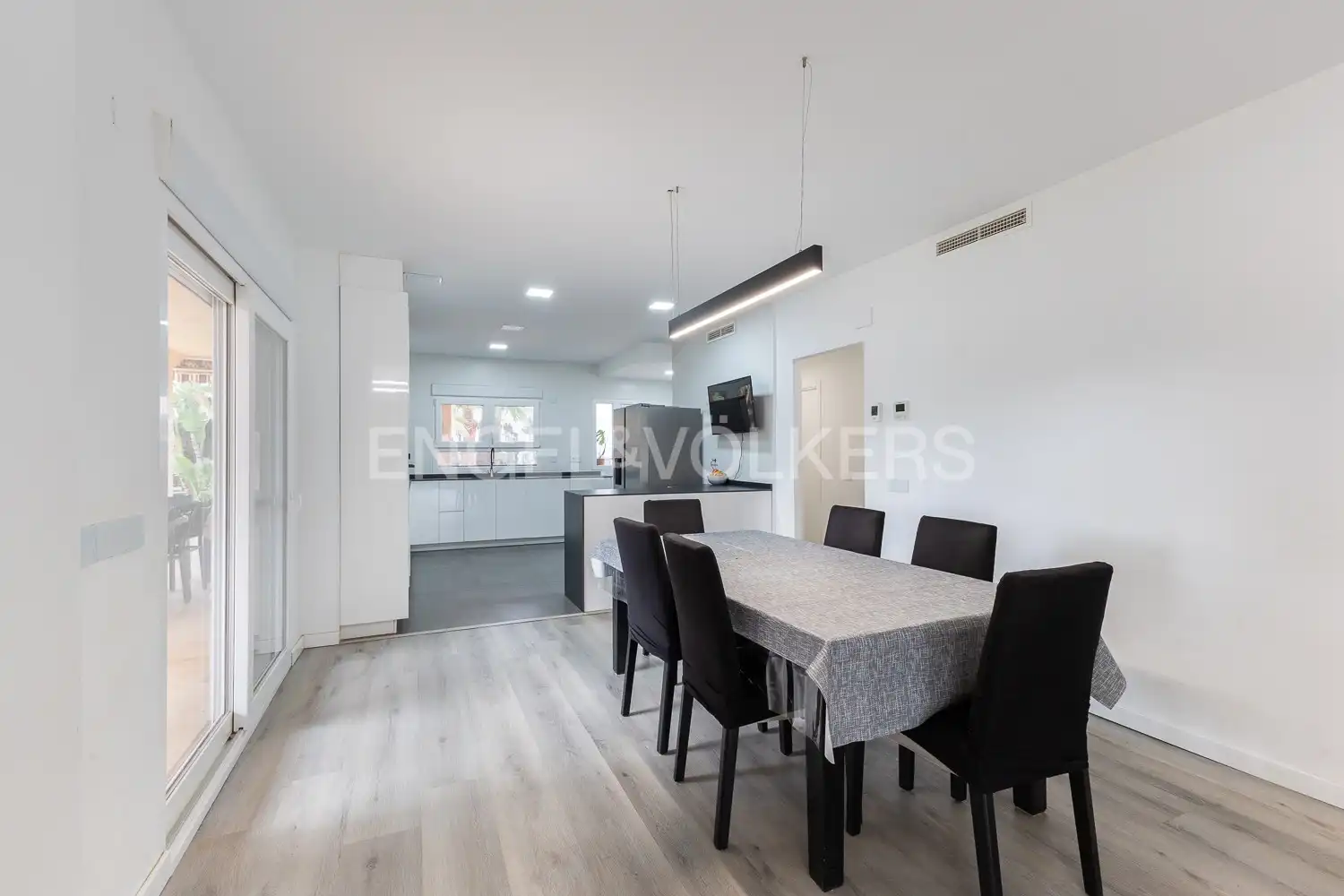 Dining room of Houses for sale in L'Eliana  with Air Conditioner, Heating and Private garden