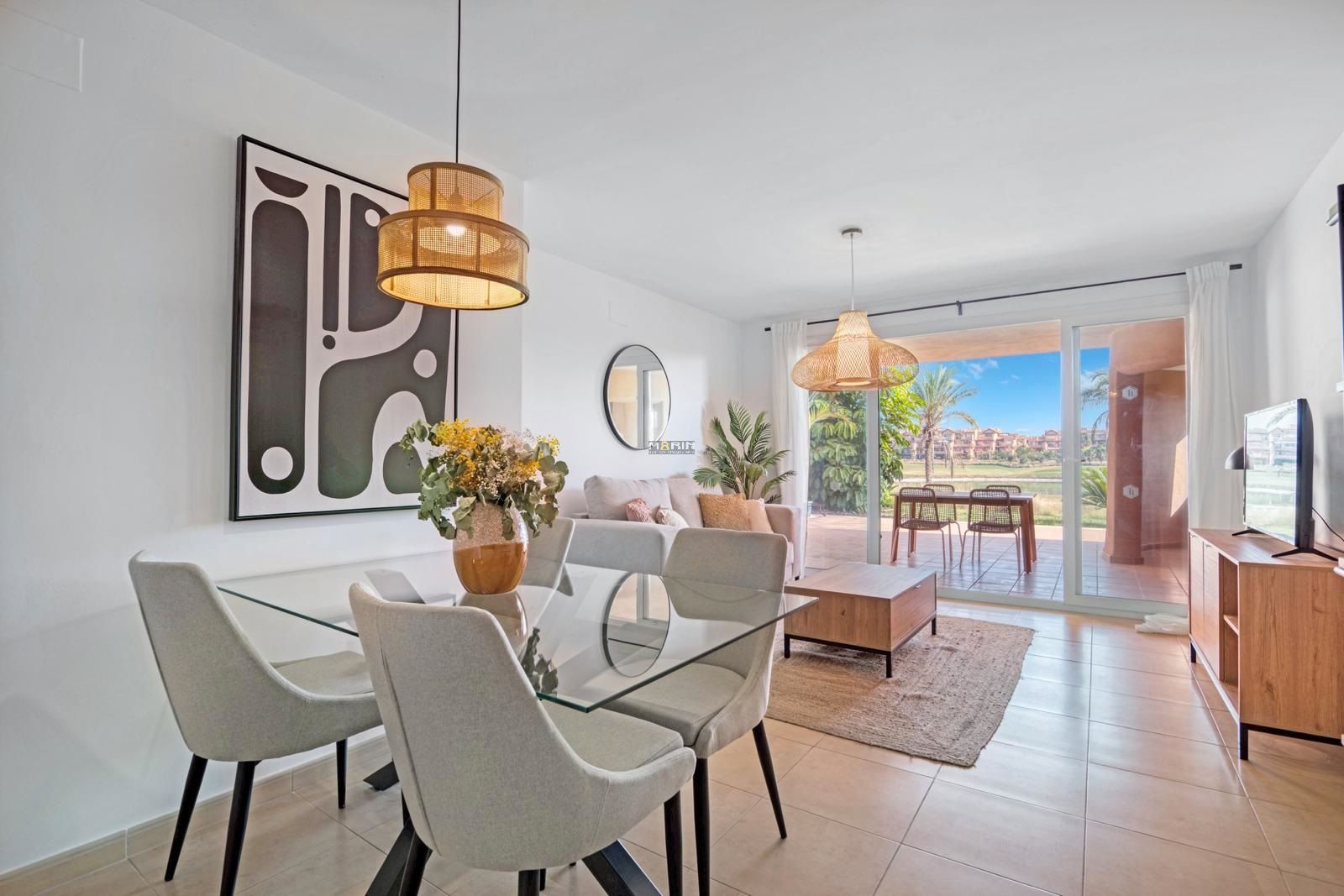 Menjador de Apartament en venda en Torre-Pacheco amb Aire condicionat, Calefacció i Terrassa