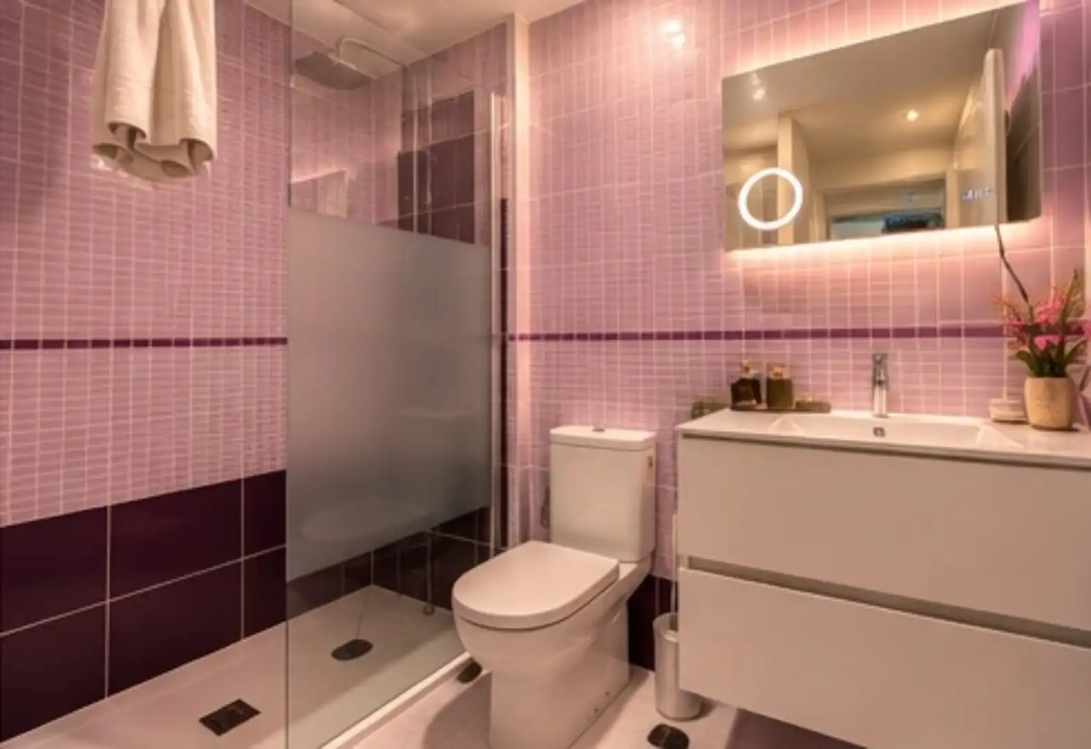 Bany de Apartament en venda en Barriada Río San Pedro