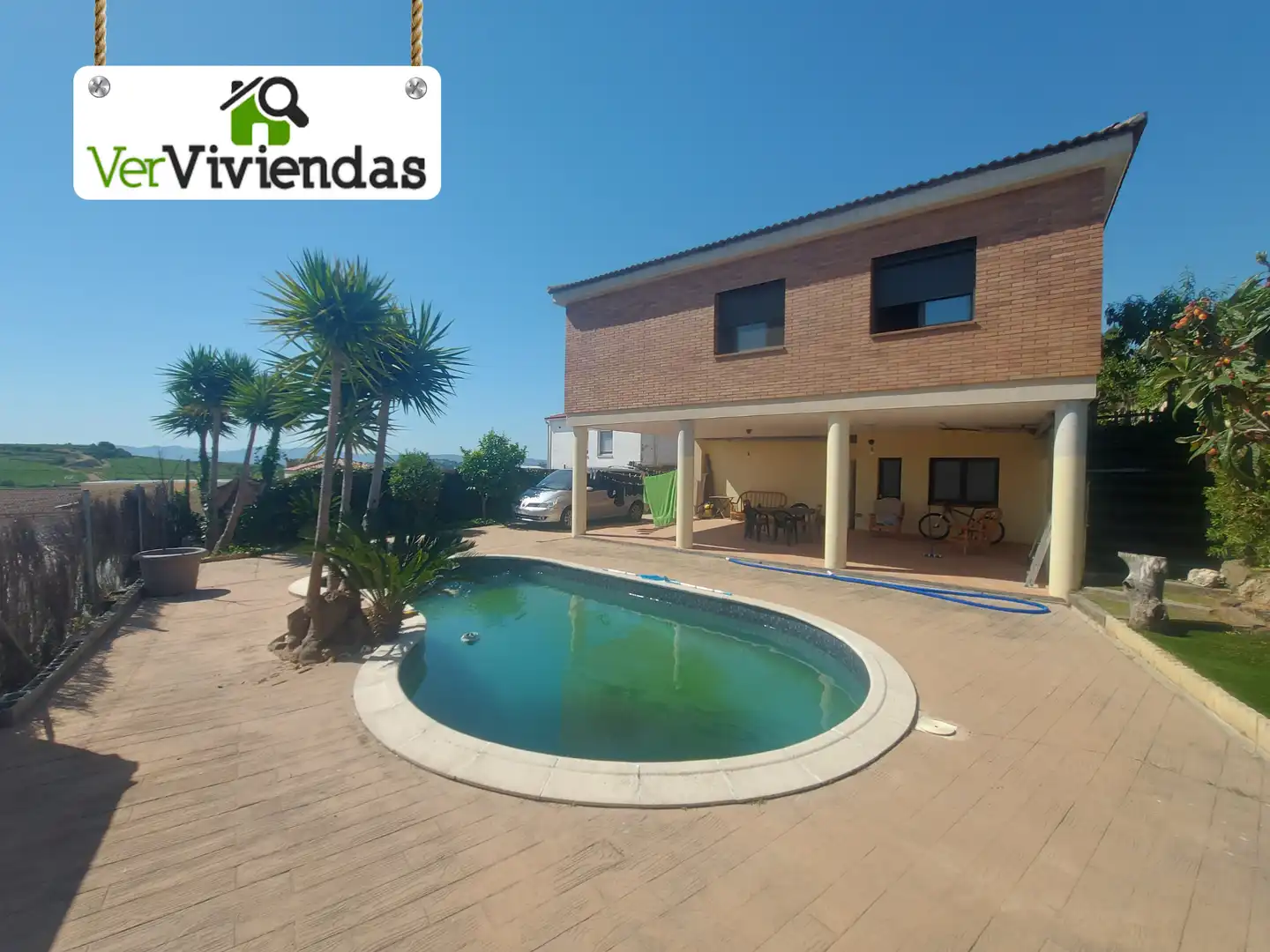 Vista exterior de Casa o xalet en venda en Piera amb Aire condicionat, Calefacció i Jardí privat