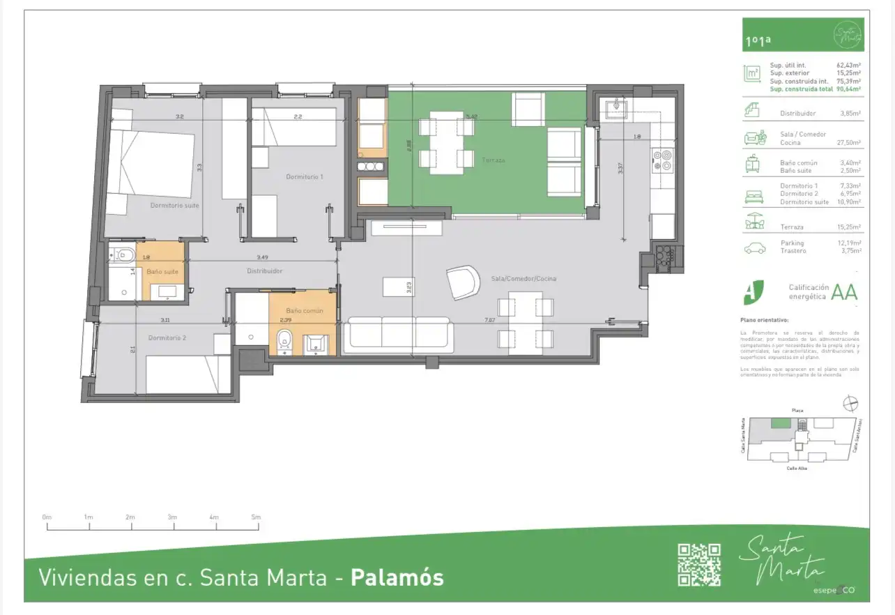 Piso en venta en Carrer Santa Marta, 24, Avinguda Catalunya