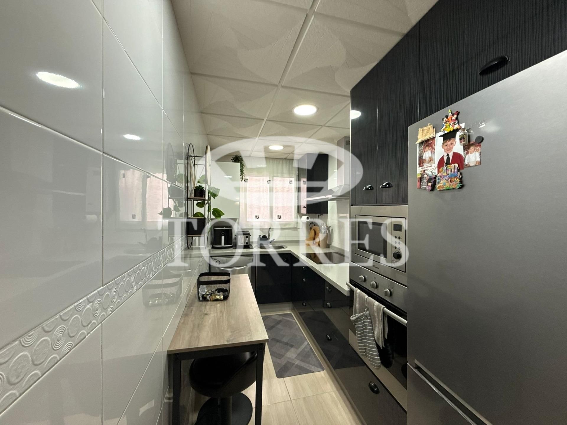 Cuina de Casa adosada en venda en Málaga Capital amb Aire condicionat i Terrassa