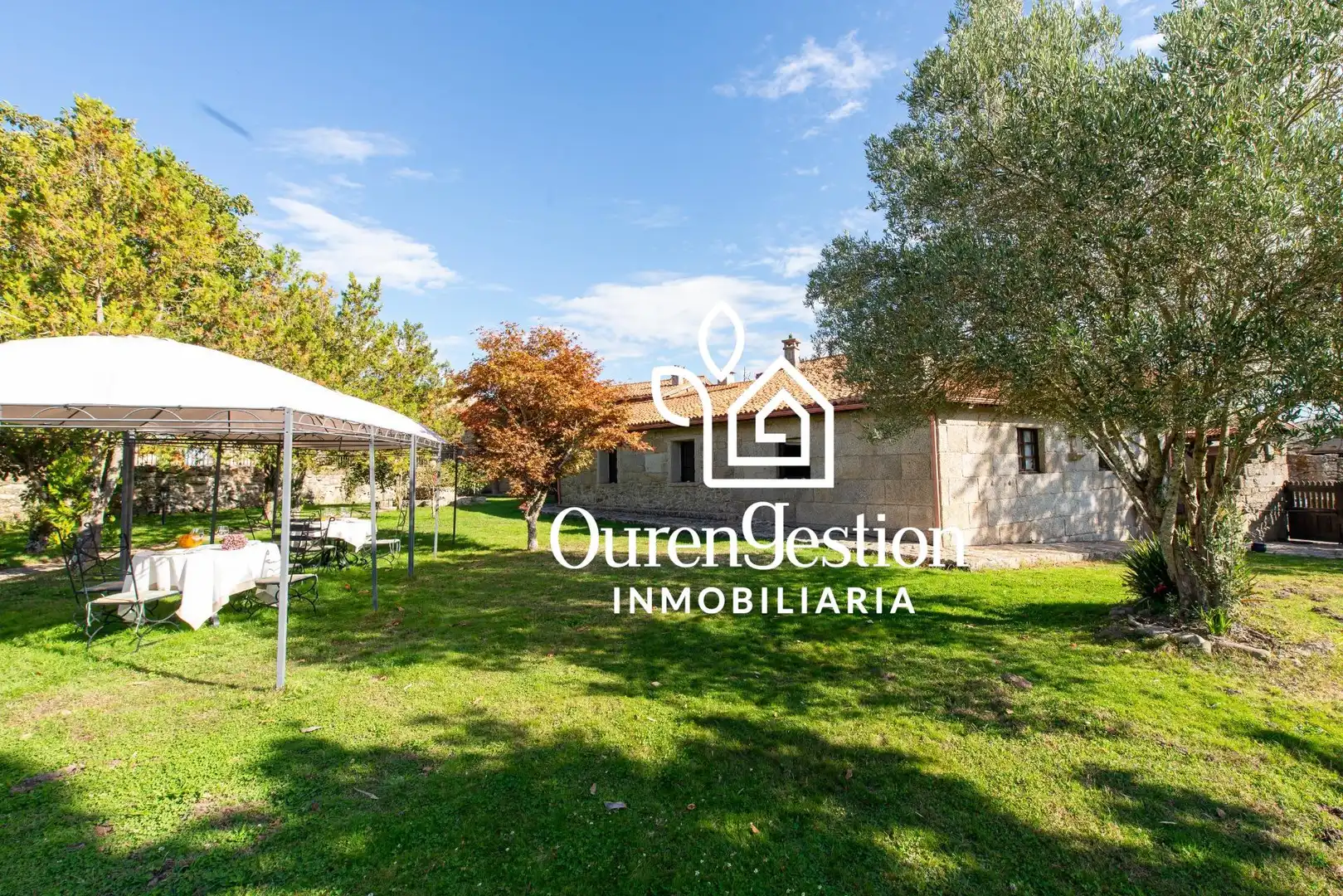 Jardí de Finca rústica en venda en Baltar amb Calefacció, Jardí privat i Terrassa