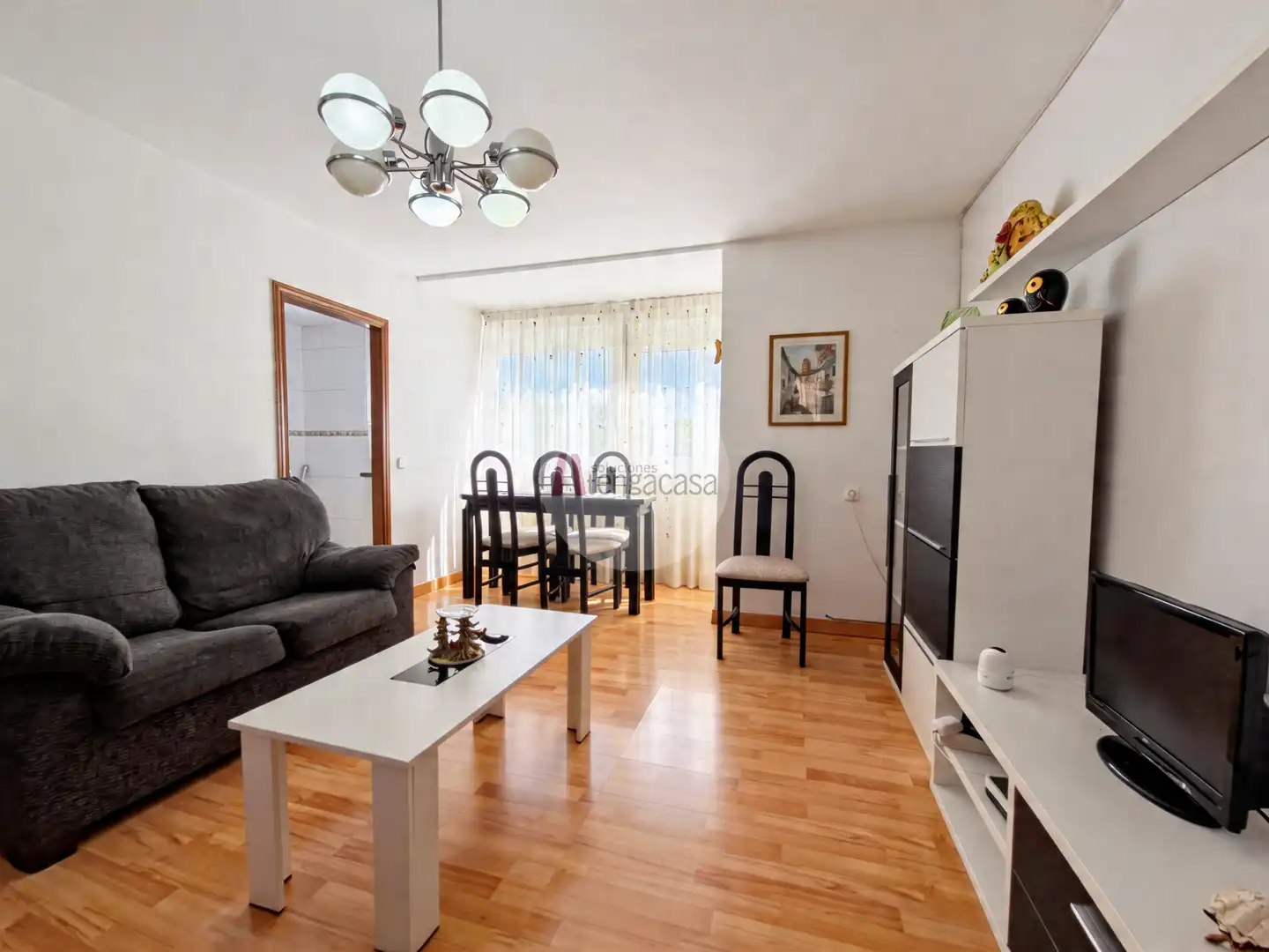 Sala d'estar de Pis en venda en Madrid amb Calefacció, Moblat i Forn