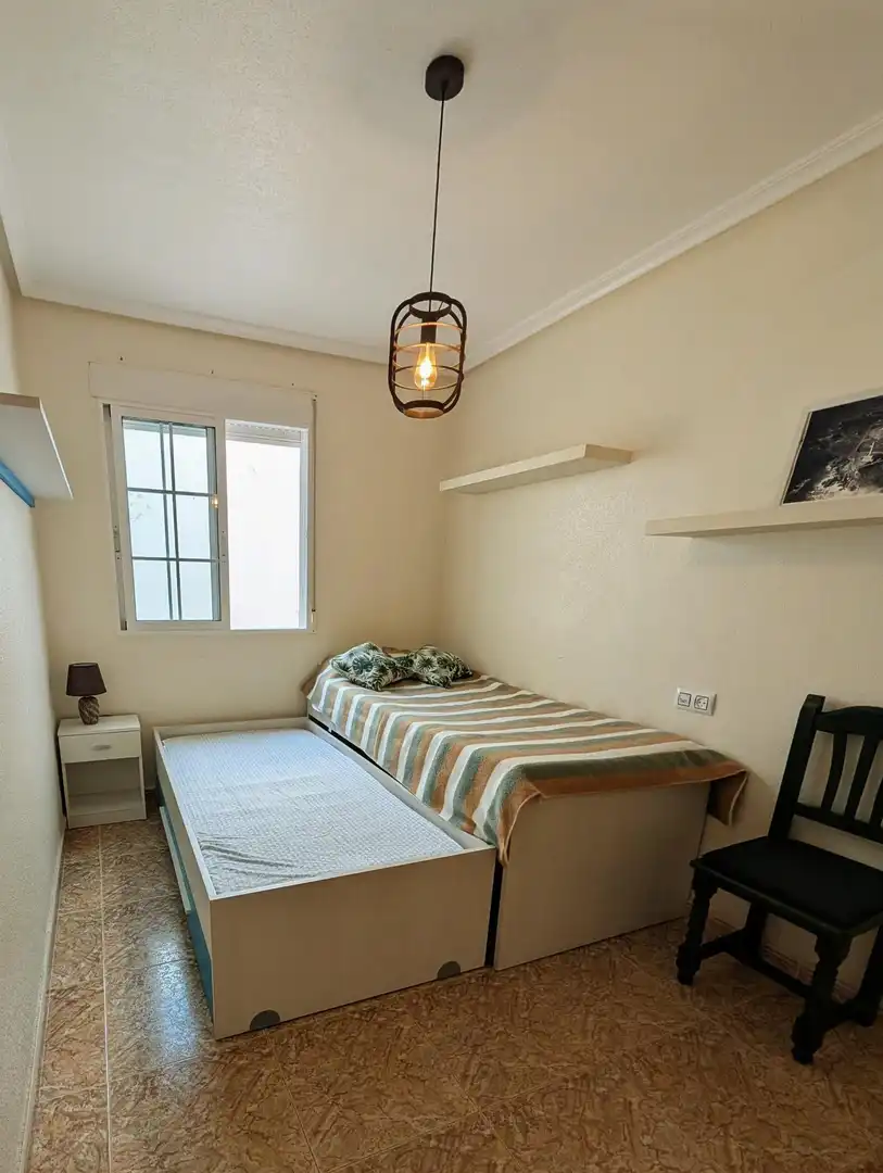 Dormitori de Apartament de lloguer en Cartagena amb Aire condicionat i Terrassa