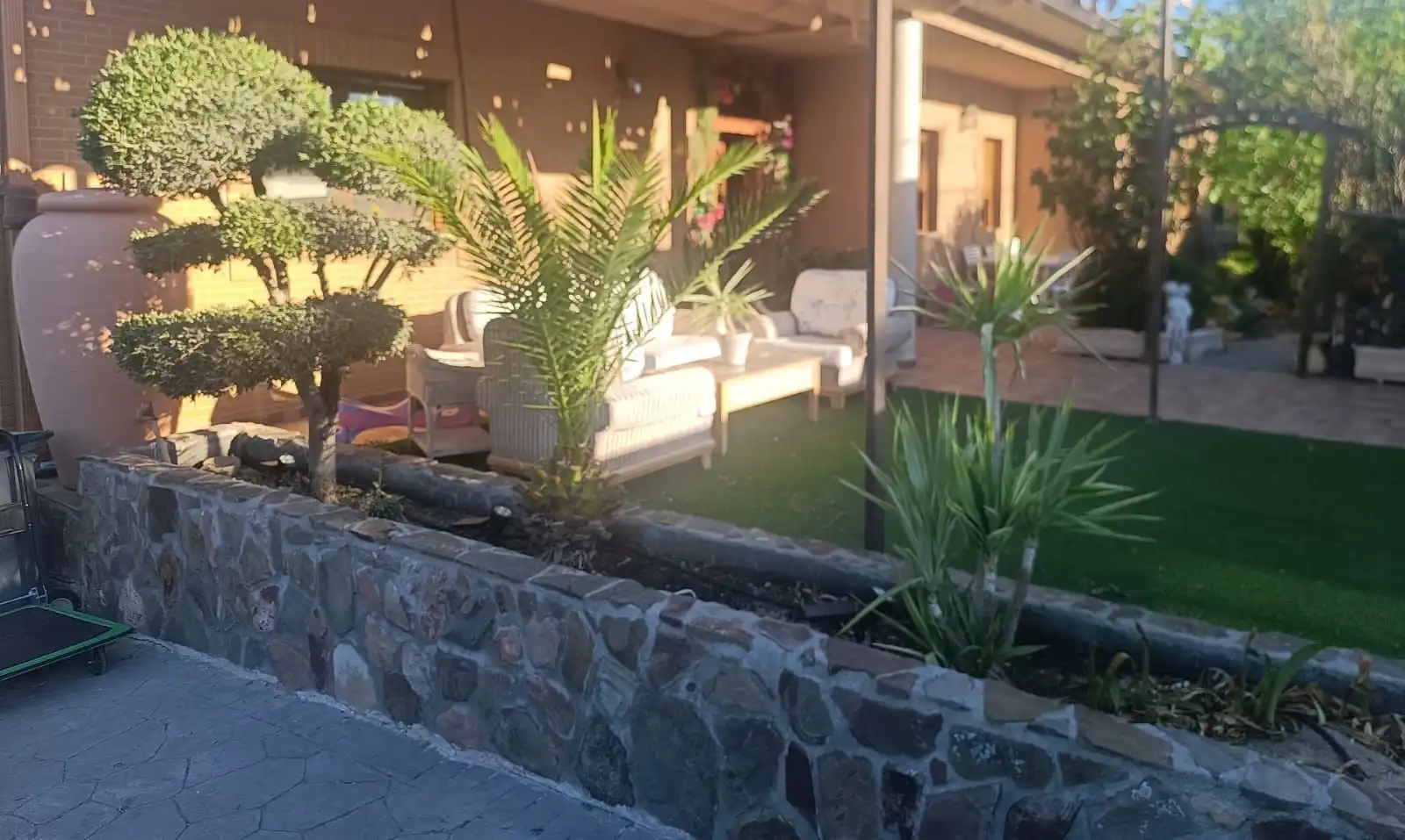 Terrassa de Casa o xalet en venda en San Martín de la Vega amb Aire condicionat, Calefacció i Piscina