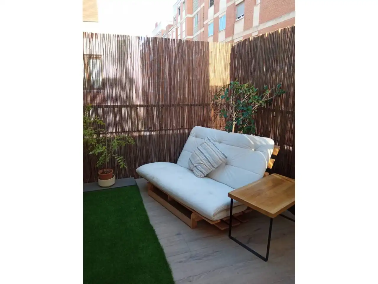 Garden of Attic for sale in Castellón de la Plana / Castelló de la Plana  with Heating, Parquet flooring and Terrace