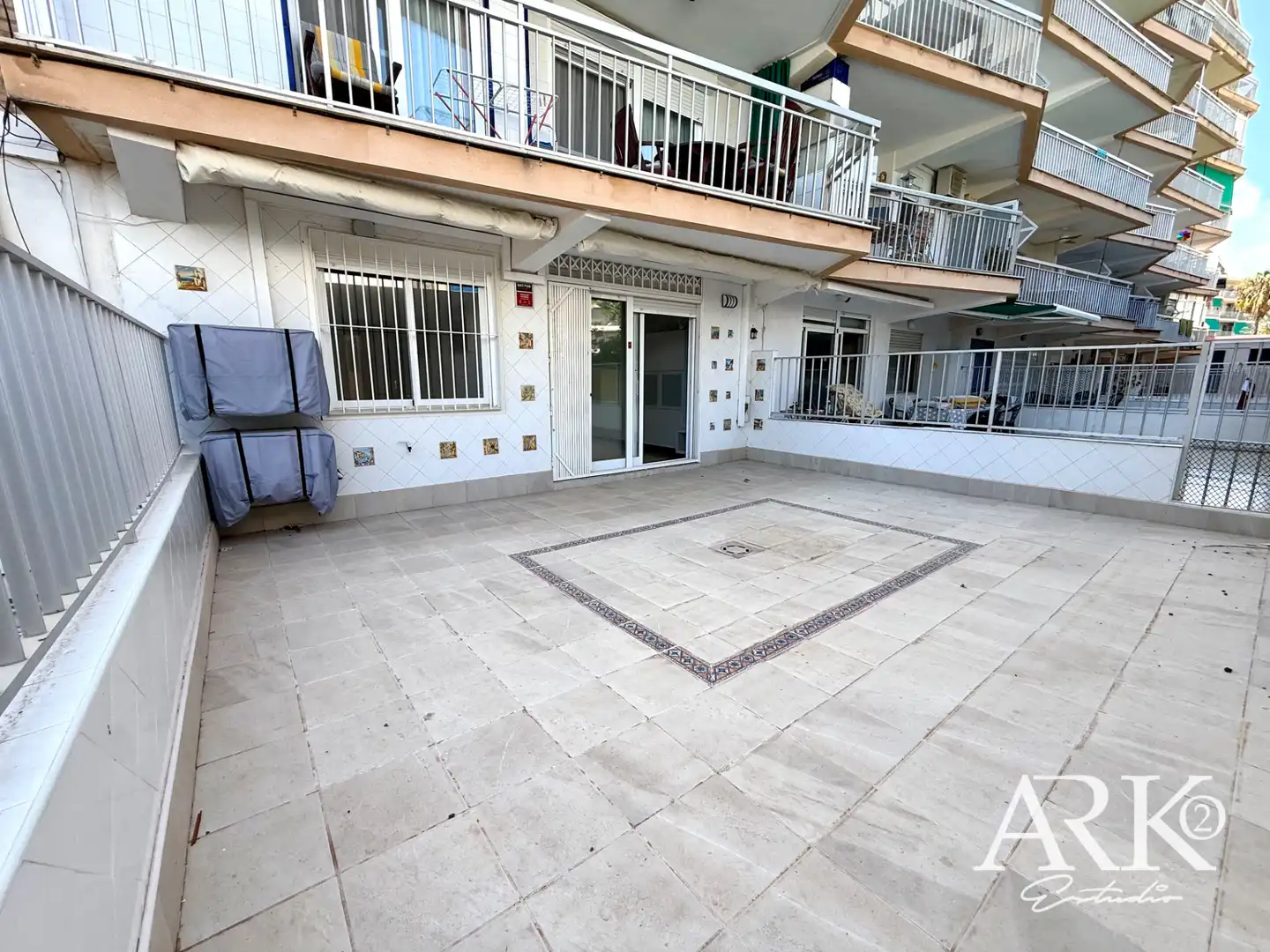 Terrasse von Wohnungen zum Verkauf in Gandia mit Klimaanlage, Heizung und Terrasse