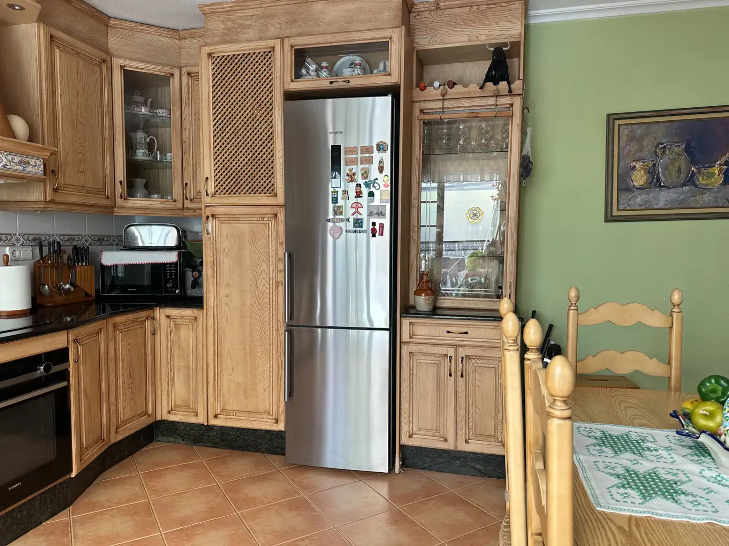 Cocina de Casa adosada en venta en Cartagena con Aire acondicionado, Jardín privado y Terraza