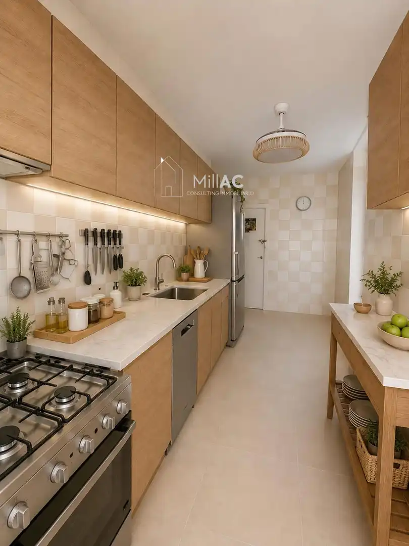 Cocina de Piso en venta en Madrid con Calefacción, Terraza y Piscina