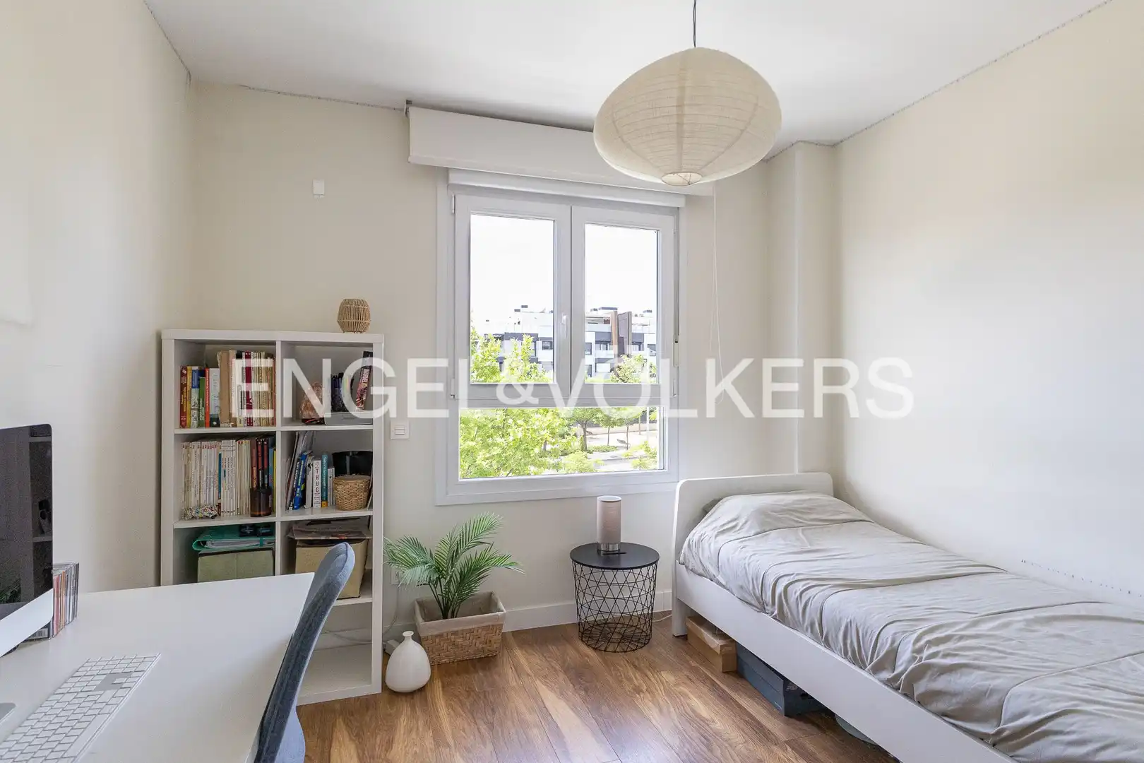 Schlafzimmer von Wohnung zur Miete in San Sebastián de los Reyes mit Klimaanlage, Heizung und Privatgarten