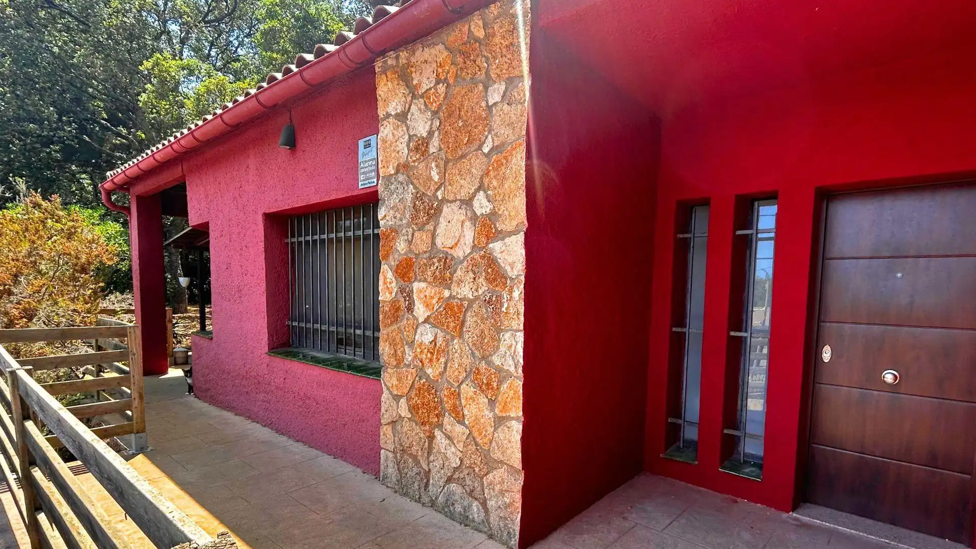 Vista exterior de Casa o xalet en venda en Santa Cristina d'Aro amb Calefacció, Terrassa i Piscina