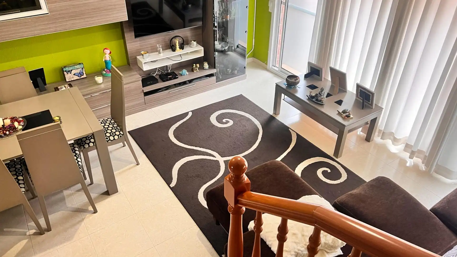 Sala de estar de Casa adosada en venta en Cambrils con Aire acondicionado, Calefacción y Jardín privado